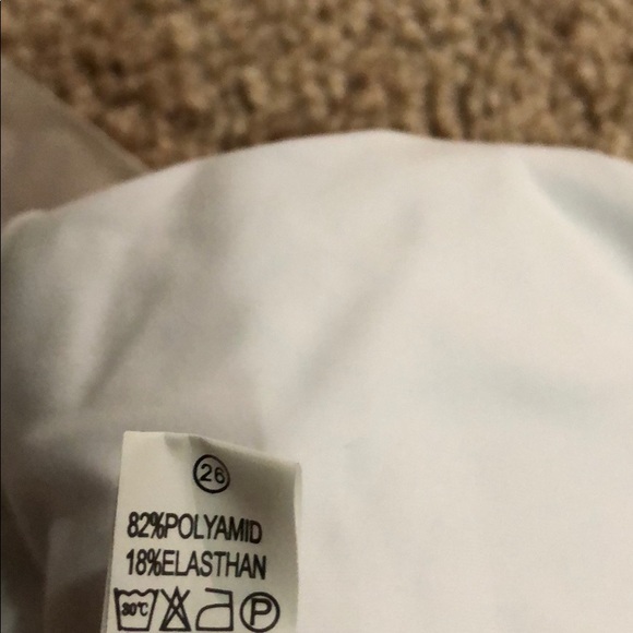 💕SEXY UNPADDED WHITE FLOWER MESH - BIKINI - Picture 5 of 5